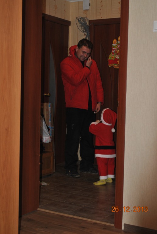 Наш домашний помощник Деда Мороза
