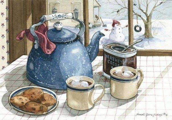 Теплыми бывают не только чай, перчатки, одеяло...