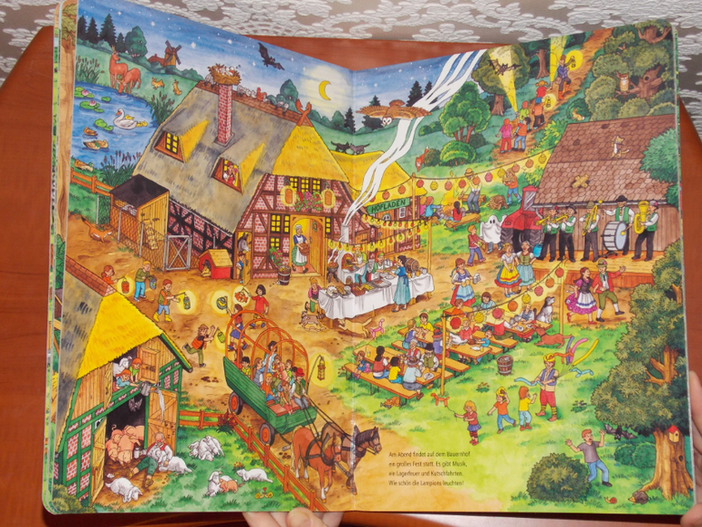 Развороты Mein liebstes Bauernhof Wimmelbuch by Caryad