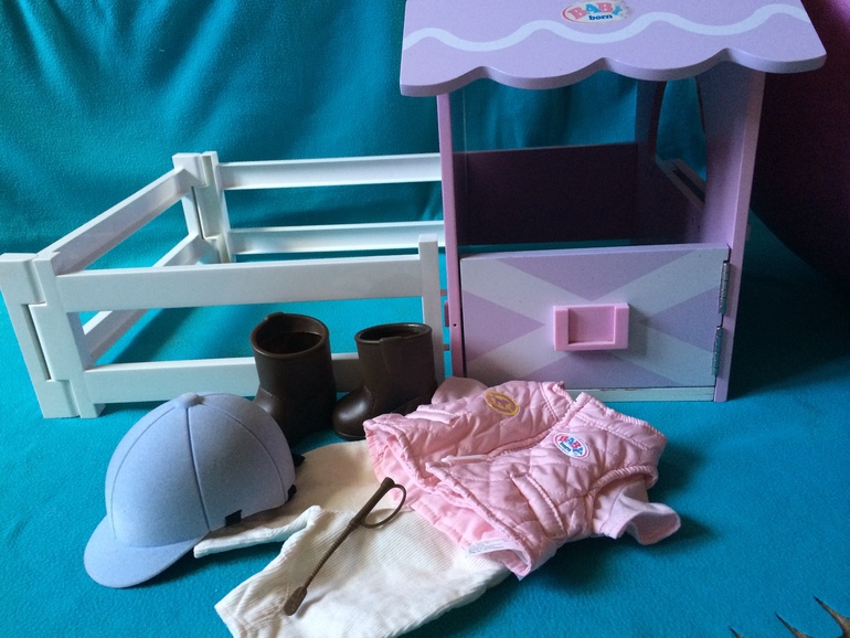 Конюшня для Baby Born и одежда