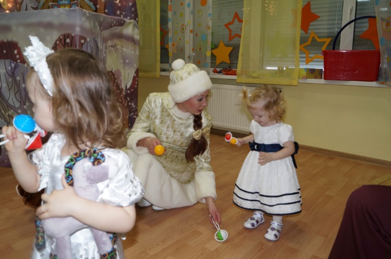 Катина елка в Школе Раннего Развития