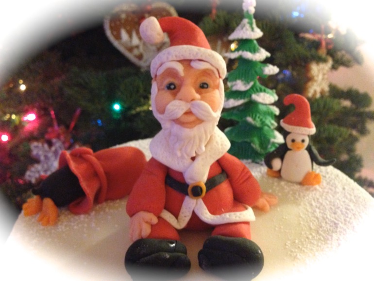 Мой первый торт на заказ!!! Merry Christmas!