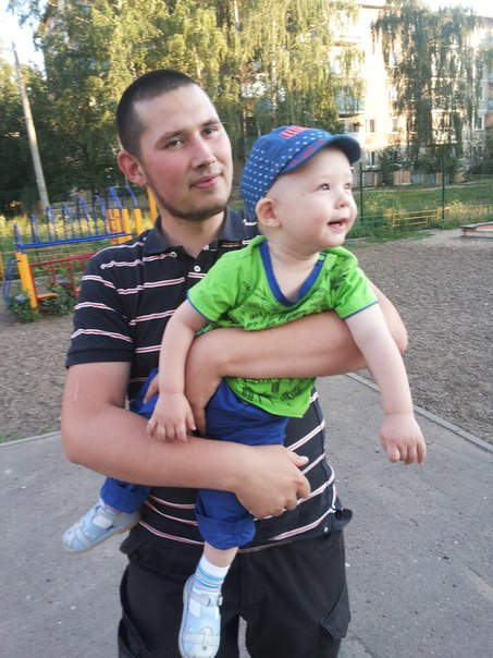 наша прогулка с папой