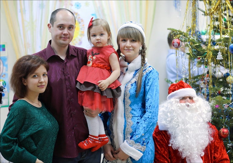 Первый в жизни новогодний утренник...