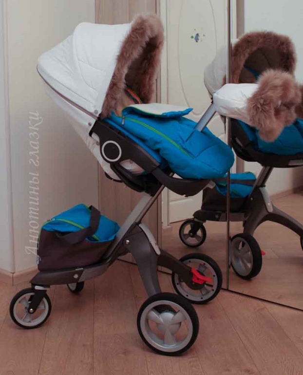 Зимний комплект Stokke белый