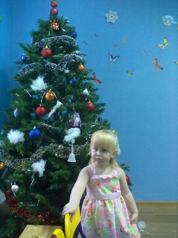 Наш новогодний утренник 23.12.13 в саду.