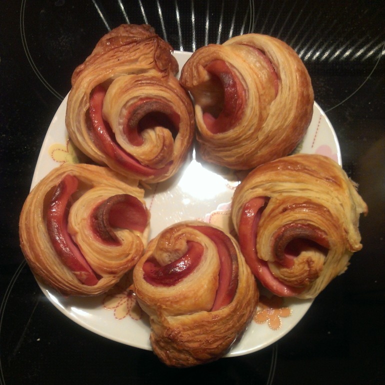 Очень быстрый и вкусный "букет роз")