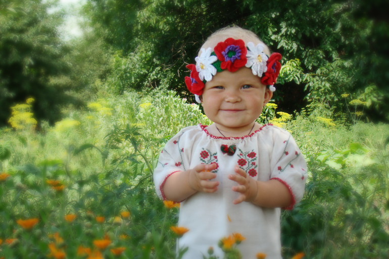 Повязка для дочки