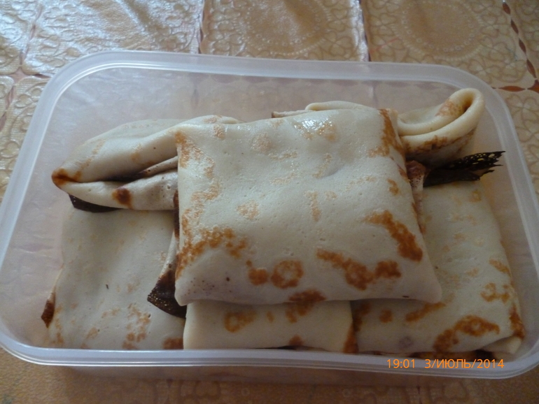 Вкусные и тонкие блинчики на молоке