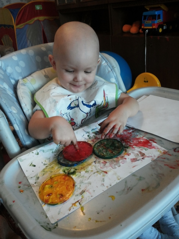 Вот так мы порисовали)))