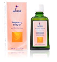 Масло для профилактики растяжек weleda