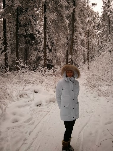 Лесная прогулка.