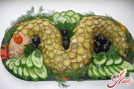 Салат "Змея"