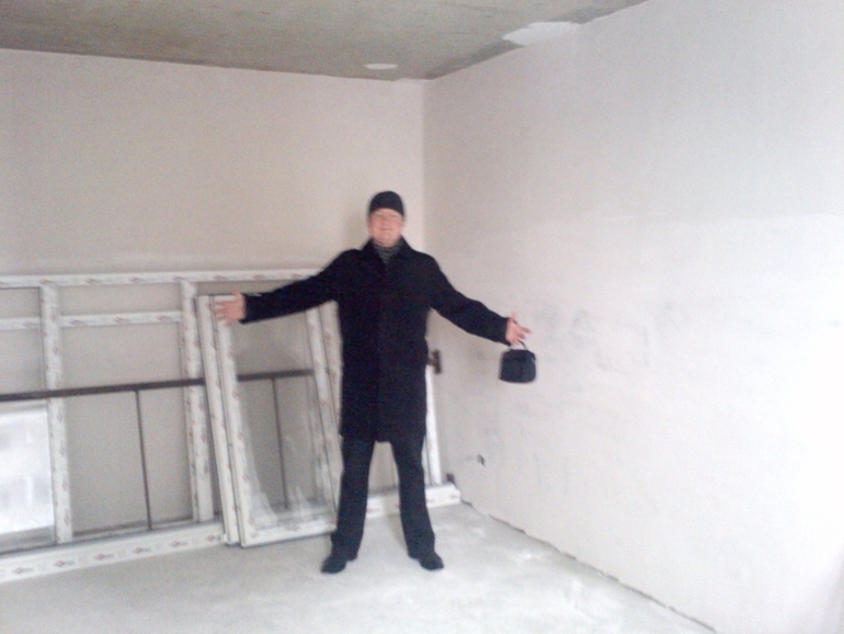 были в новом доме..