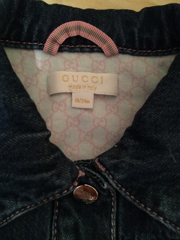 GUCCI кофта и джинсовый костюм на 18-24 месяца