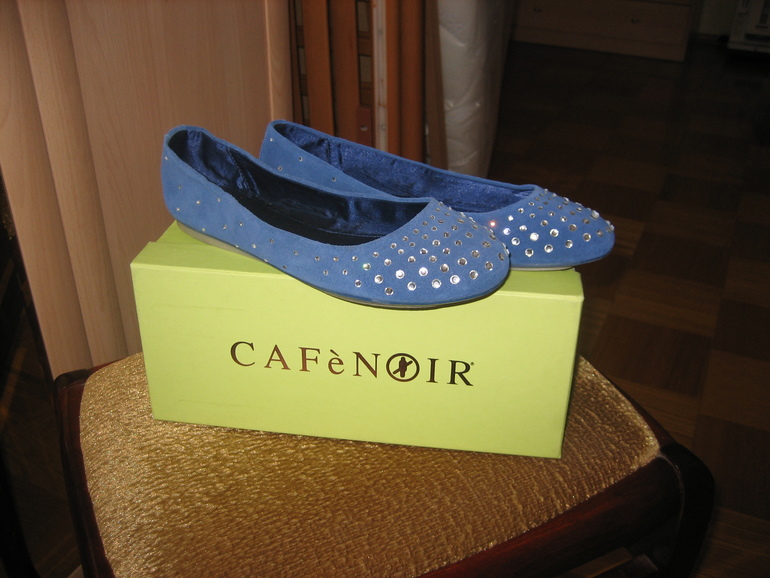 Балетки Cafe Noir из Италии 100% оригинал, 38 размер, по стельке 25 см. ,2 500 рублей