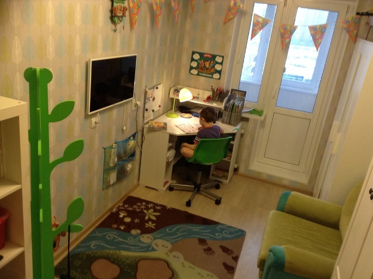 Комната для двоих разнополых деток 7 и 3 года