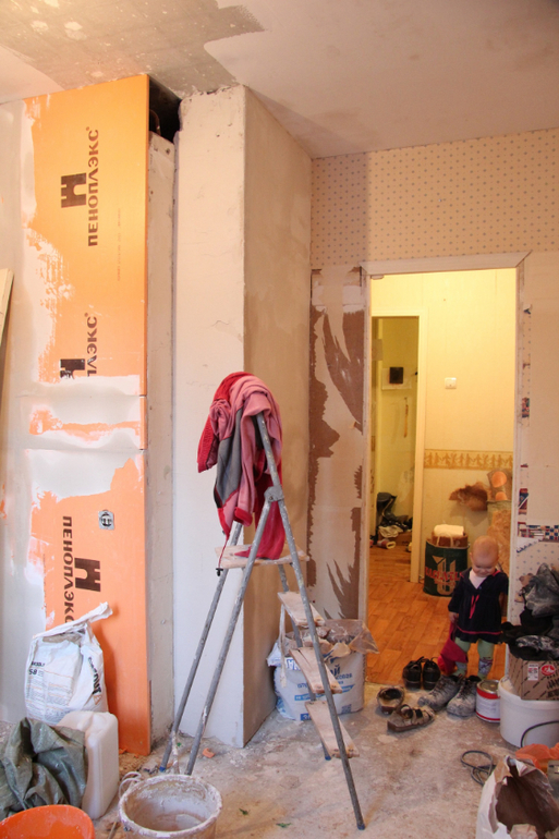 ремонт в нашей детской!