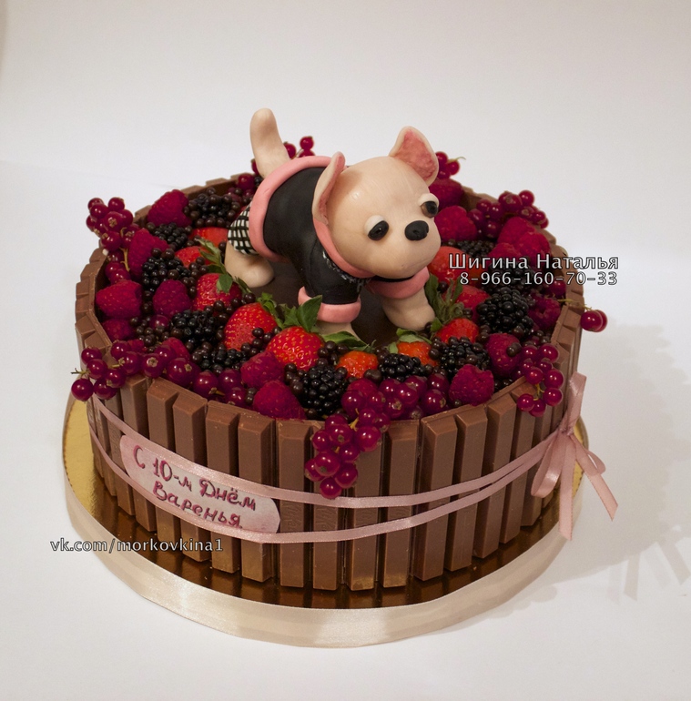 Торт Чичи лав рок звезда