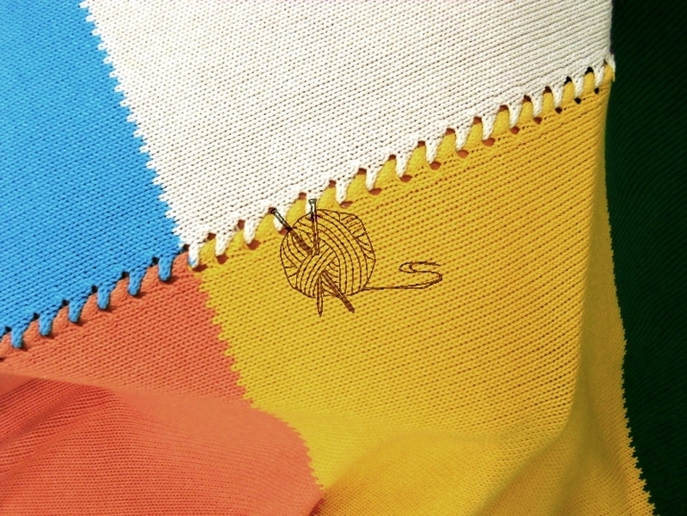 Плед детский "Радужный"