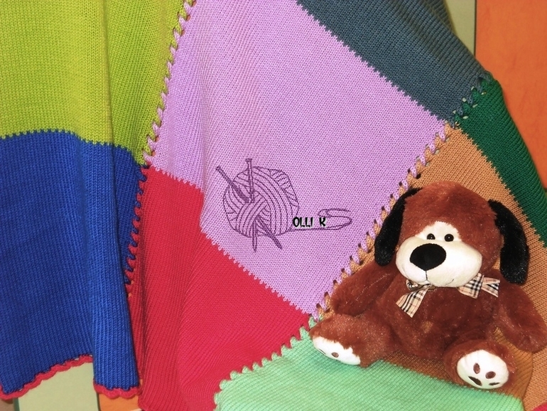 Детский плед " Красочный"