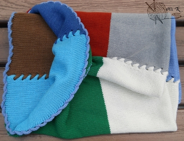 Яркий детский плед "Путешествие"