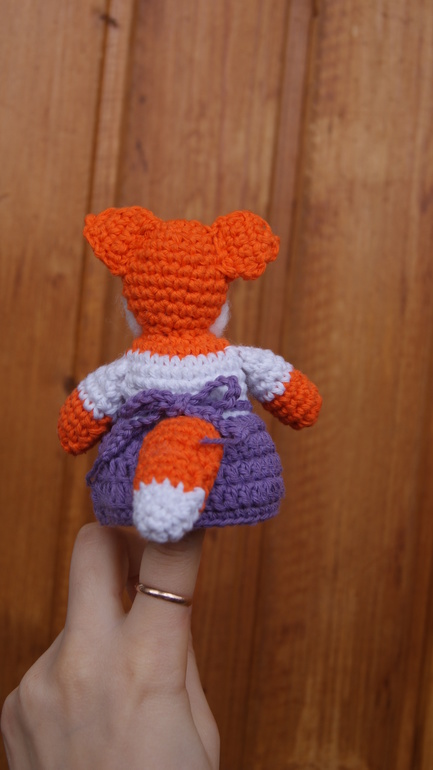 пальчиковый театр. лисичка.