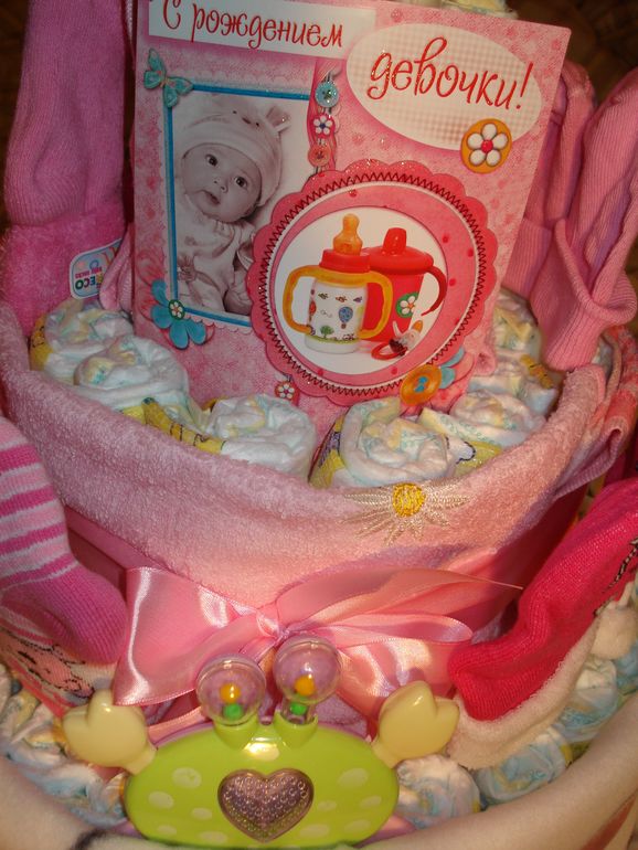 Мой памперсный торт