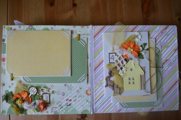 Альбом первого годика для Софьи