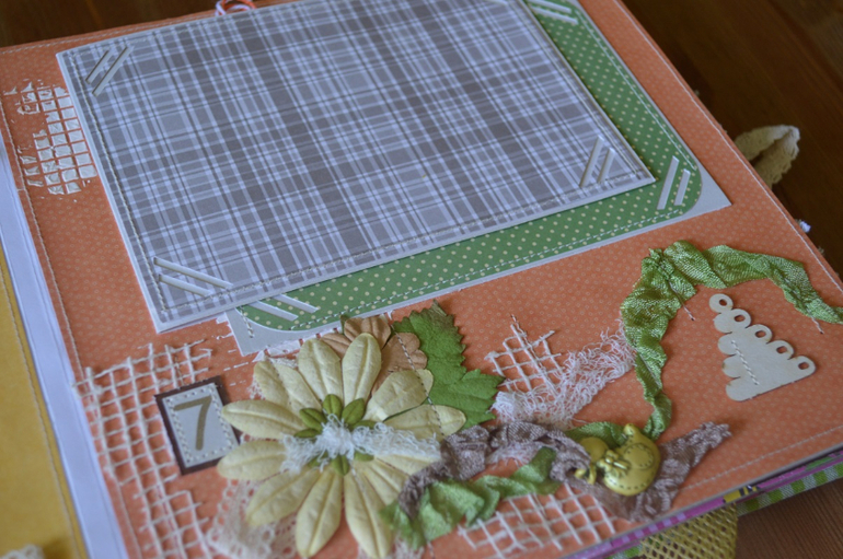 Альбом первого годика для Софьи