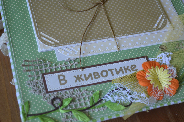 Альбом первого годика для Софьи