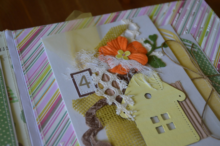 Альбом первого годика для Софьи