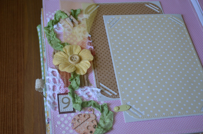 Альбом первого годика для Софьи