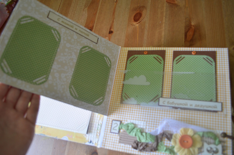 Альбом первого годика для Софьи