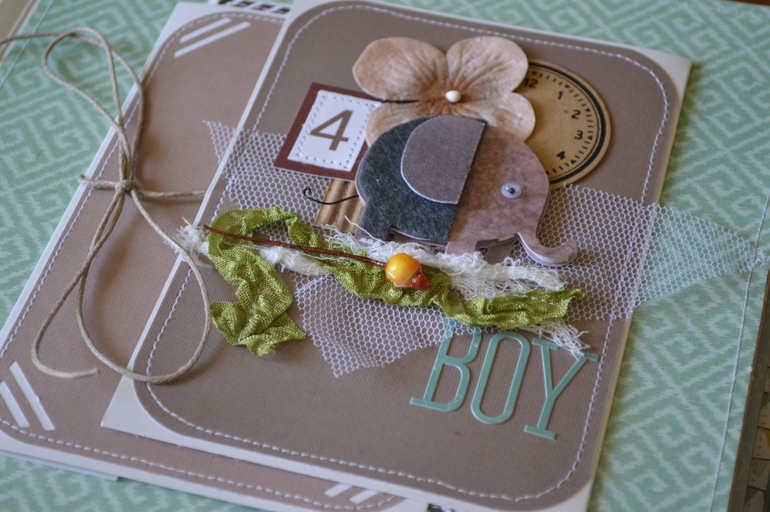 Альбом ручной работы для новорожденного + мамины сокровища