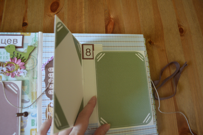 Альбом ручной работы для новорожденного + мамины сокровища