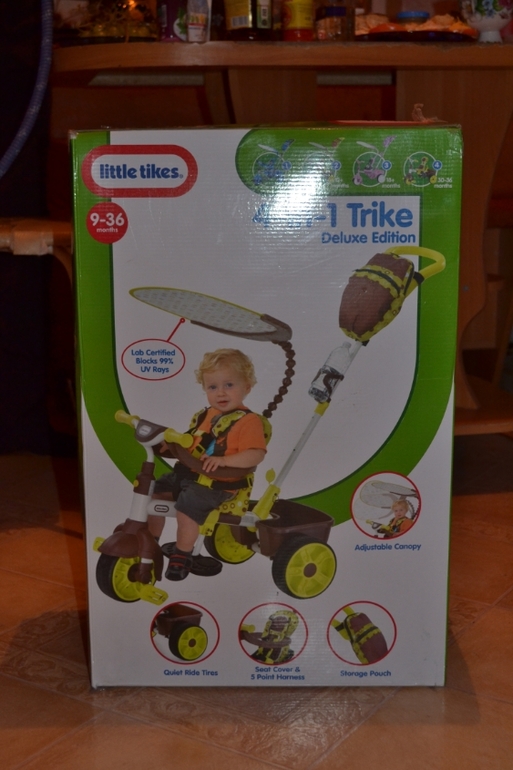 Велик! Пришёл! Фотоотчёт!  Отзыв о Little Tikes 4 в 1.