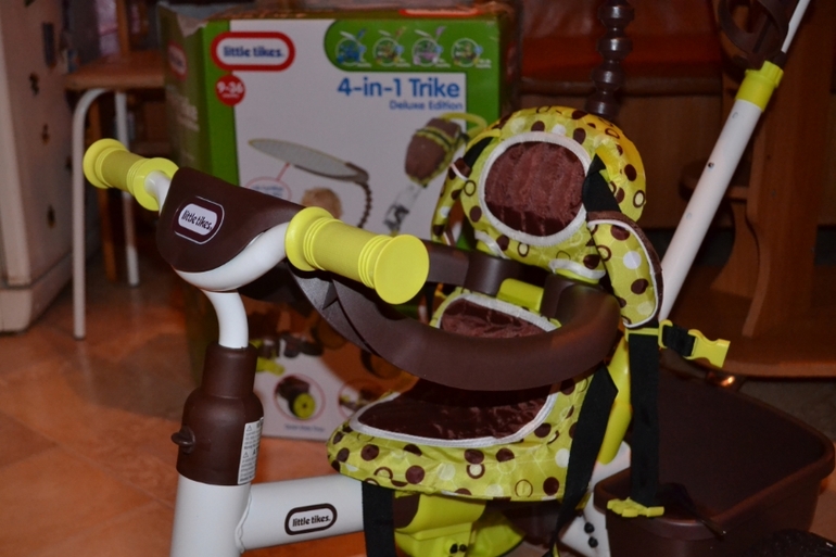 Велик! Пришёл! Фотоотчёт!  Отзыв о Little Tikes 4 в 1.
