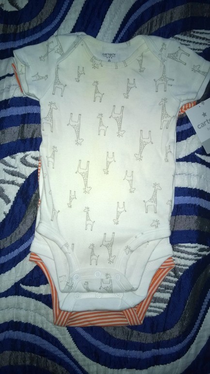 Замеры Carters, сравнение слипов Next и Carters