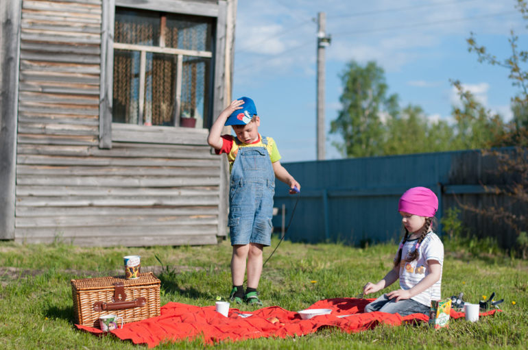 пикник на даче
