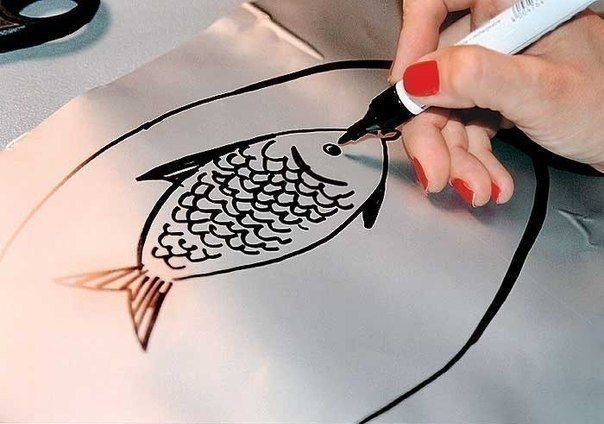 декор холодильника :)