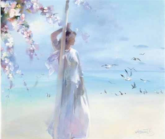 Willem Haenraets. воздушные картины