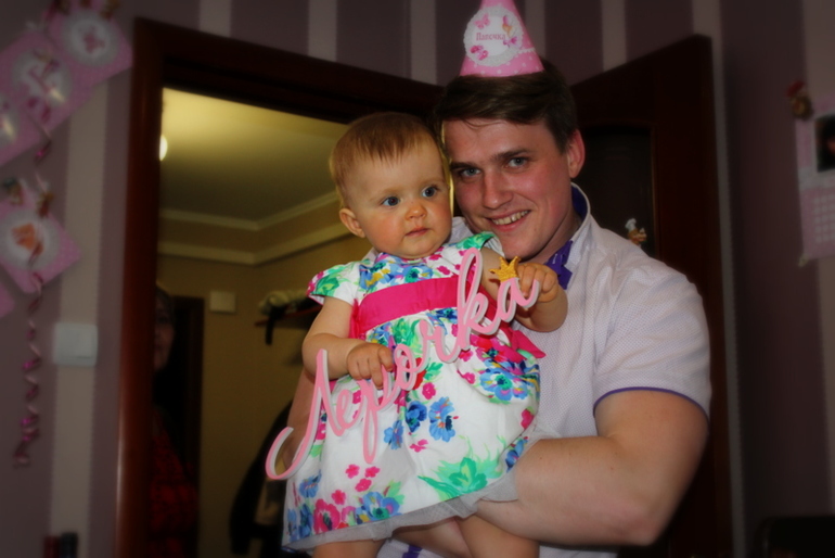 Годик нашей Доченьки***