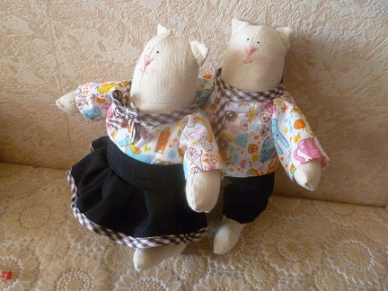 Сладкая парочка котиков:)