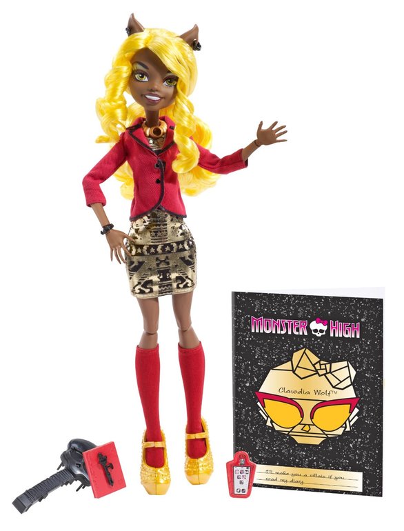 Кукла Monster High Clawdia Wolf новинка - 2500 руб.