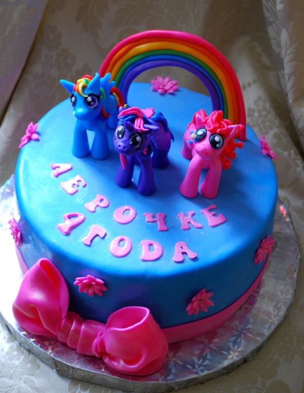 Тортик с  Little Pony