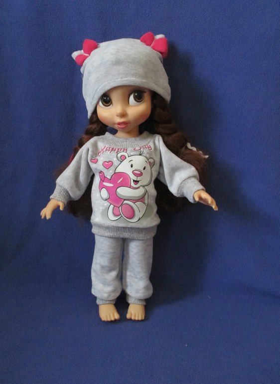 одежда для куклы- принцесса малышка Дисней (40см)