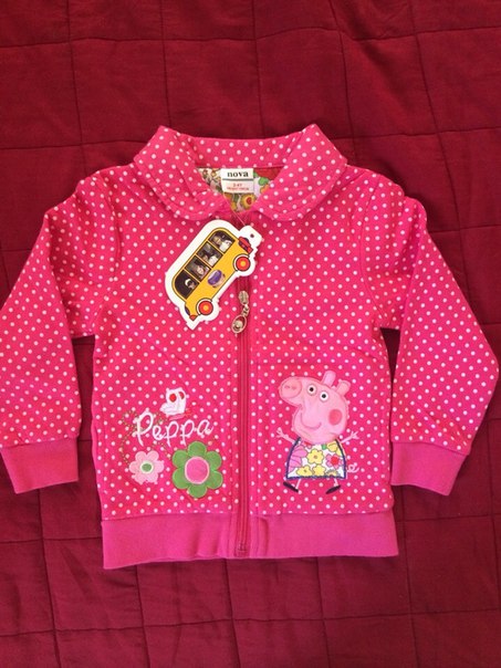 Свинка Пеппа для любимых принцесс! Новая фирменная одежда