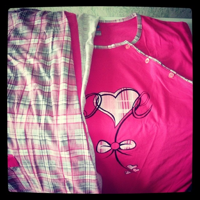 Халат и ночная для роддома