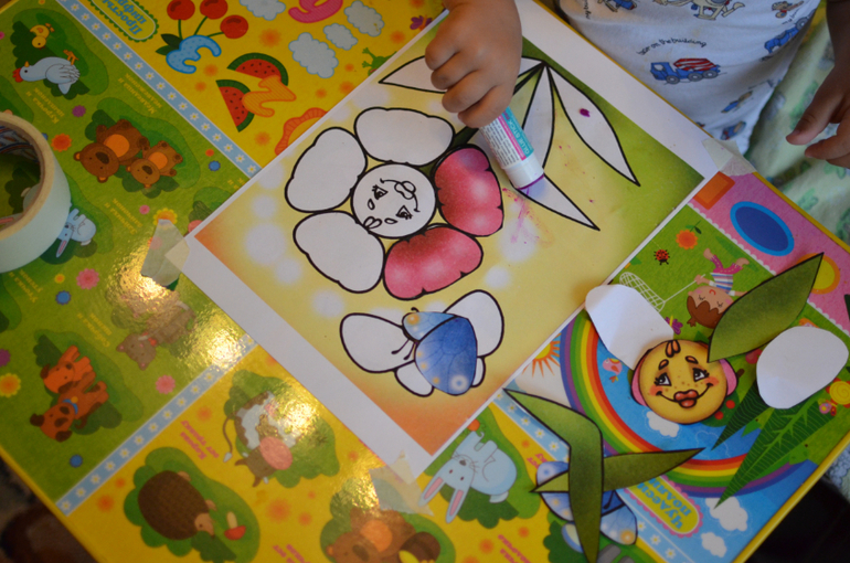 день 1 ТН "Насекомые"  -  бабочка